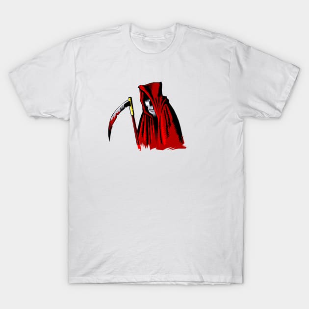 Grim Reaper T-Shirt by linesdesigns